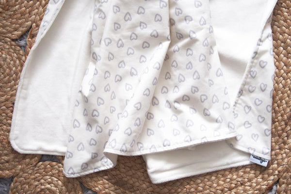 Heart Faux-Fur Blanket