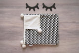 Triangle Pom Pom Baby Blanket