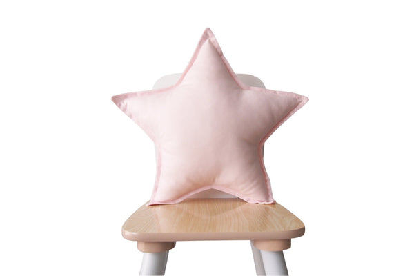 pink star pillow