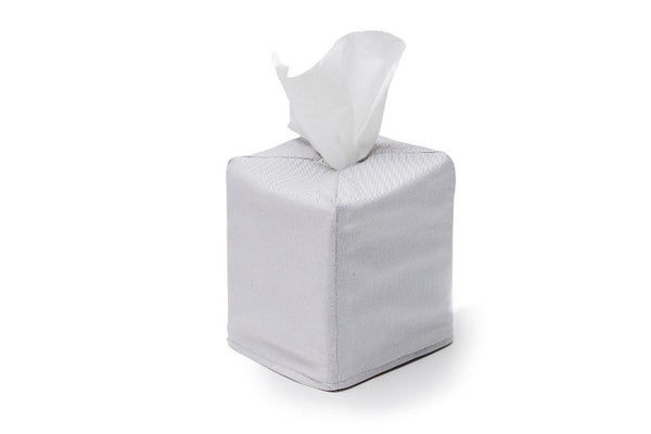 Gray Tissue Box Cover