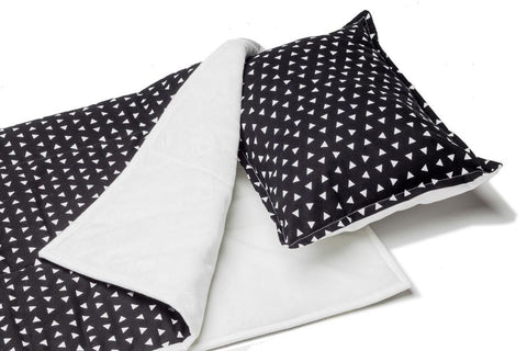 Black and White Baby Blanket