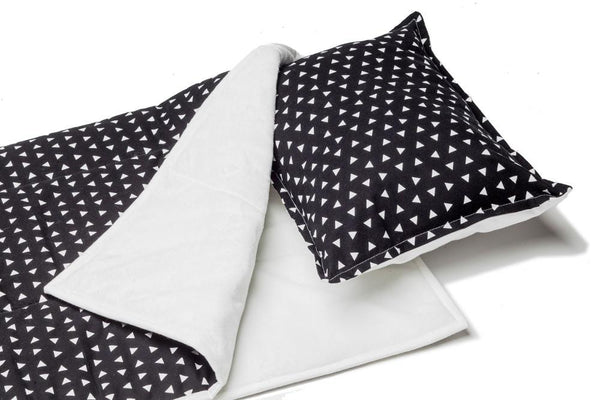 Black and White Baby Blanket