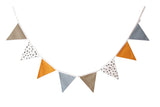 Olive and Mustard bunting