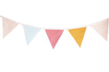 Light Pink and Mustard bunting