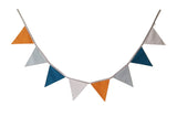 Rust and Teal bunting
