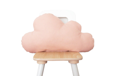 pink blush cloud pillow