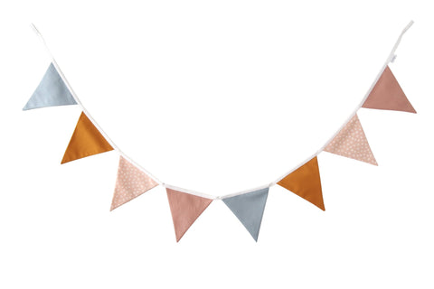 Dusty Pink Flag Bunting
