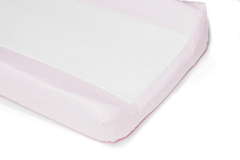 Pink changing pad cover
