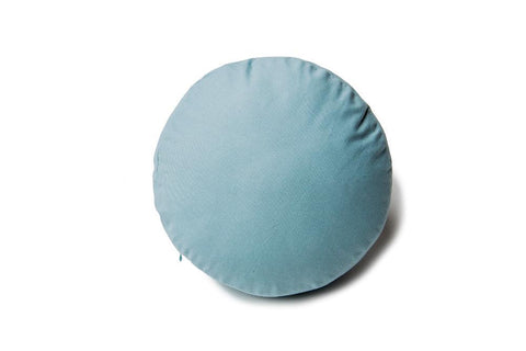 Blue Mint round pillow